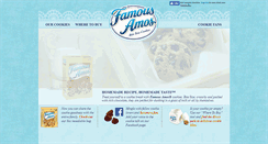 Desktop Screenshot of famous-amos.com